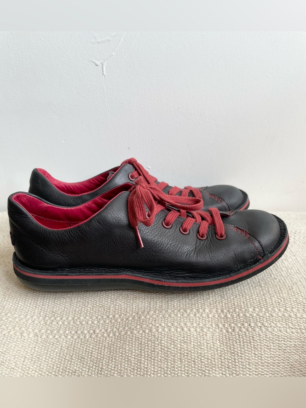 CAMPER Mens Peu Cami Style Lightweight Leather Shoes Size 41 Ergonomic